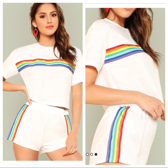 ▪️Black▪️RAINBOW 🌈 SHORT SET! - Picture 8 of 8